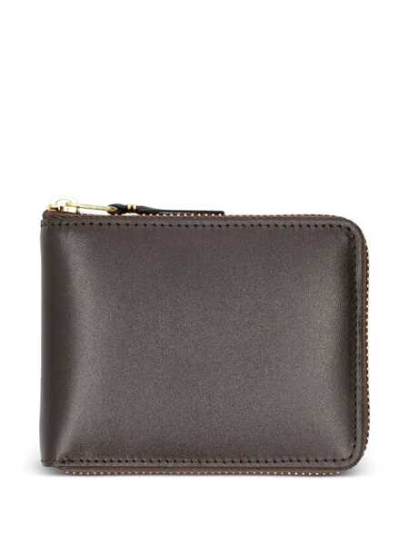 Portofele Comme des Garons Comme Des Garons Small Zip Around Wallet BROWN Femei (BM 18624789) 1