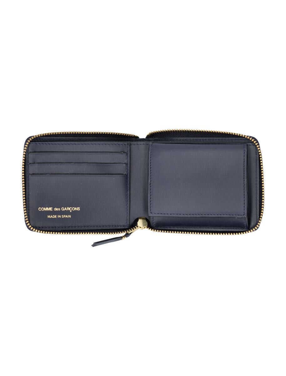 Portofele Comme des Garons Comme Des Garons Small Zip Around Wallet NAVY Femei (BM 18624792) 3