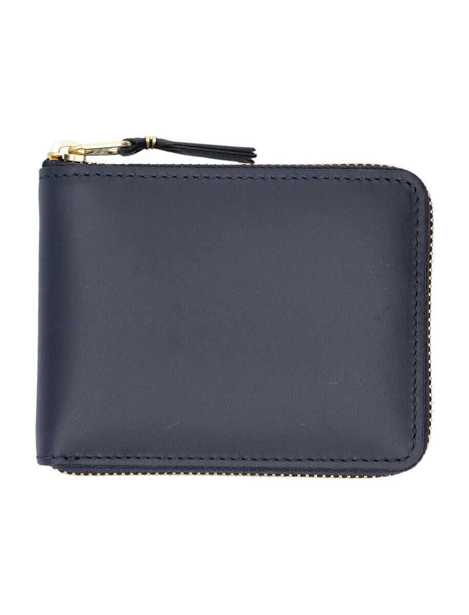Portofele Comme des Garons Comme Des Garons Small Zip Around Wallet NAVY Femei (BM 18624792) 1