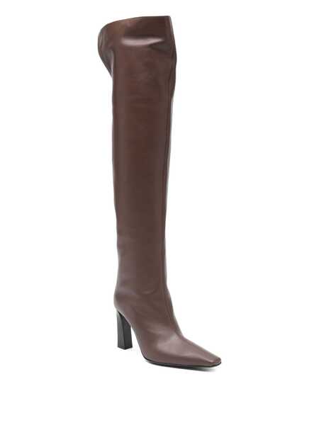 Bocanci Giuseppe Zanotti Giuseppe Zanotti Brenda 90 High Heels Boots BROWN Femei (BM 18625317) 2