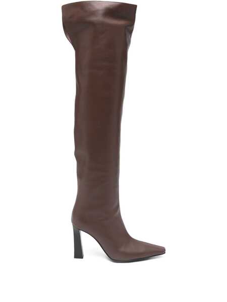 Bocanci Giuseppe Zanotti Giuseppe Zanotti Brenda 90 High Heels Boots BROWN Femei (BM 18625317) 1
