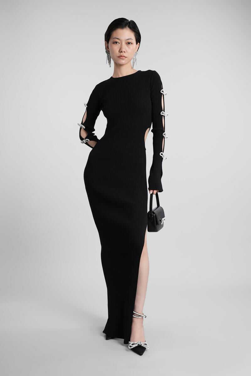 Rochii MACH & MACH Mach & Mach Long Dress Black Femei (BM 18625332) 2