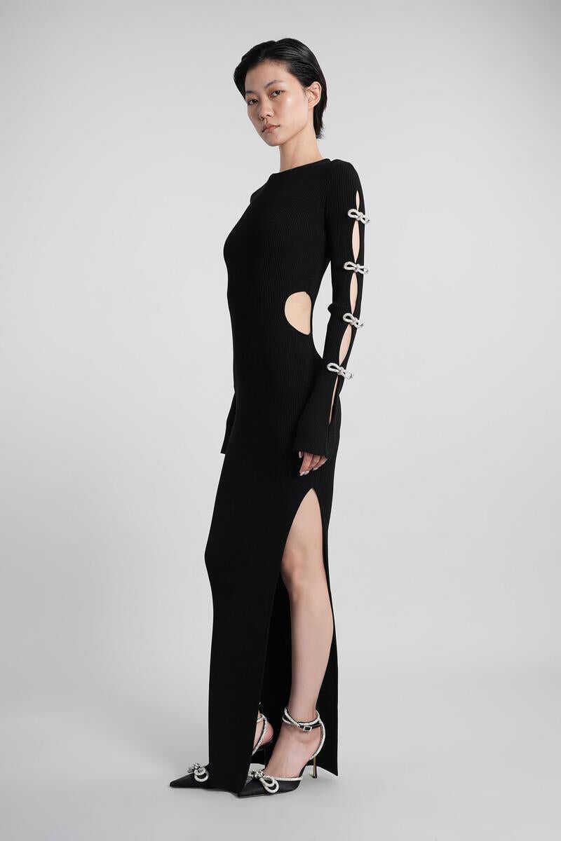 Rochii MACH & MACH Mach & Mach Long Dress Black Femei (BM 18625332) 4