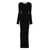 MACH & MACH Mach & Mach Long Dress Black