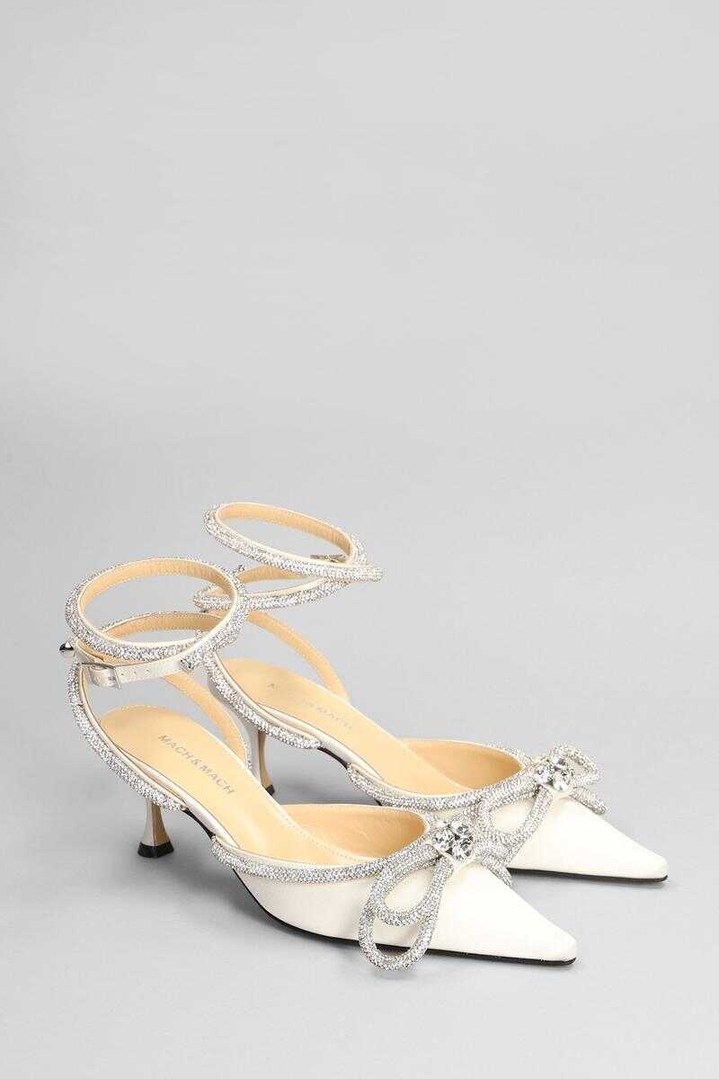 Pantofi cu toc MACH & MACH Mach & Mach Pumps WHITE Femei (BM 18625344) 2