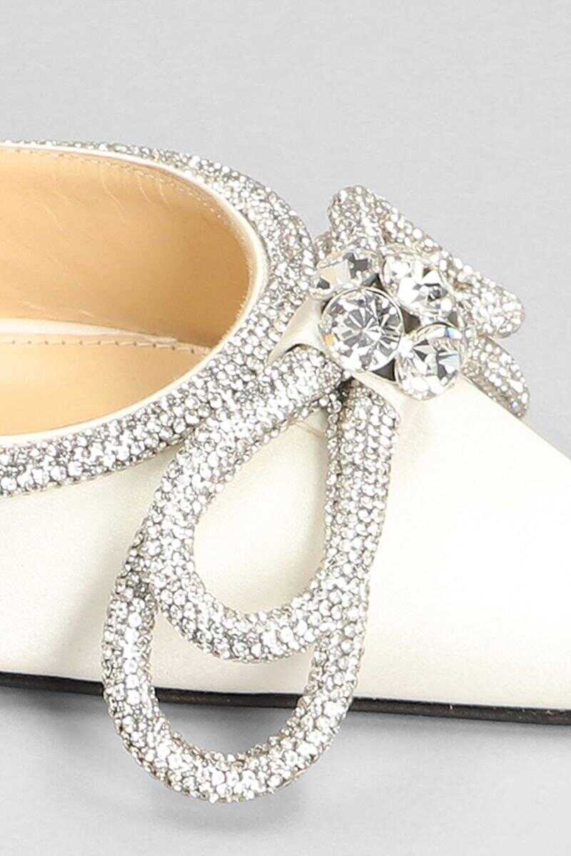 Pantofi cu toc MACH & MACH Mach & Mach Pumps WHITE Femei (BM 18625344) 5