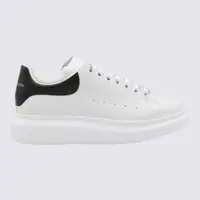 Sneakers Alexander McQueen Black And White Leather Sneakers Barbati
