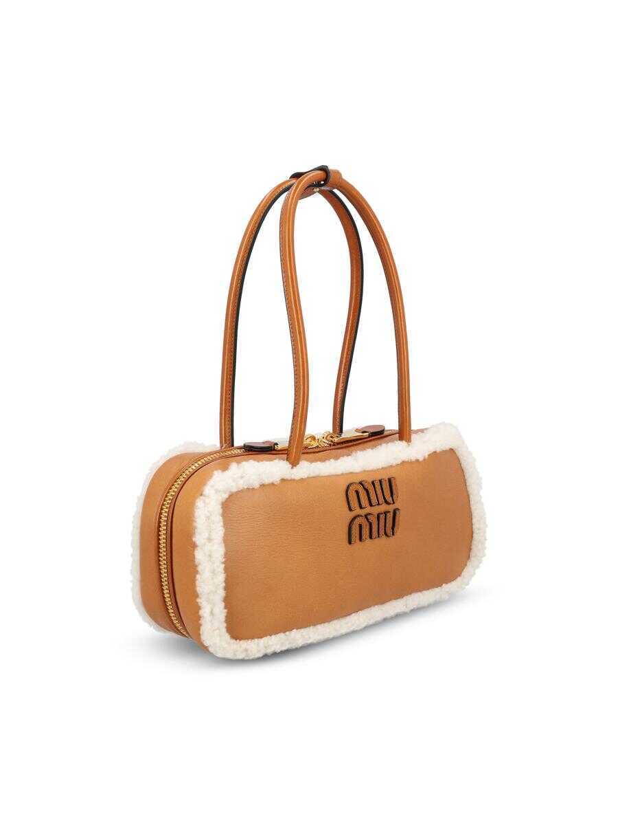 Genti de mana Miu Miu Miu Miu Bags COGNACNATURE LE Femei (BM 18625626) 3