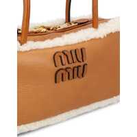 Genti de mana Miu Miu Dama - Genti de mana Miu Miu Miu Miu Bags COGNACNATURE LE Femei (BM 18625626) - B-mall.ro