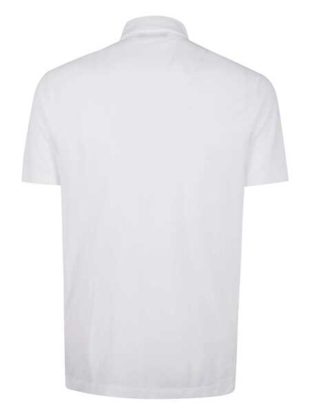 Tricouri Polo Zanone Zanone Polo Shirts WHITE Barbati (BM 18626787) 2