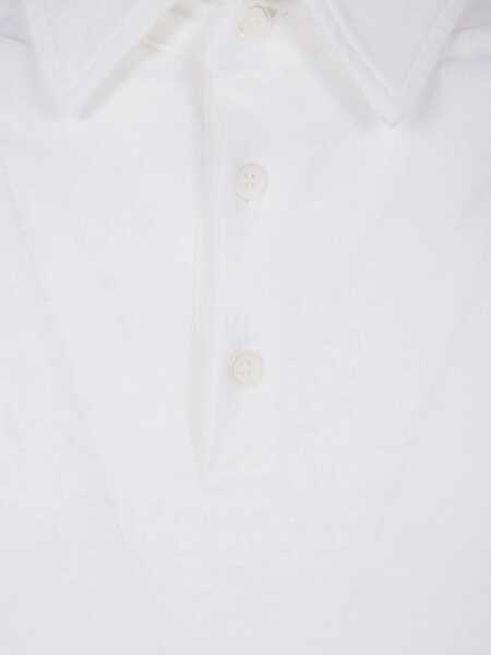 Tricouri Polo Zanone Zanone Polo Shirts WHITE Barbati (BM 18626787) 3