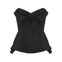 Topuri Alexander McQueen Silk Top Femei