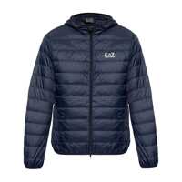 Geci de iarna Ea7 Emporio Armani Hooded Ultra-Light Down Jacket Barbati