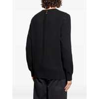 Pulovere Alexander McQueen pentru Barbati - Pulovere Alexander McQueen Alexander McQueen Crew-Neck Sweater Black Barbati (BM 18627117) - B-mall.ro