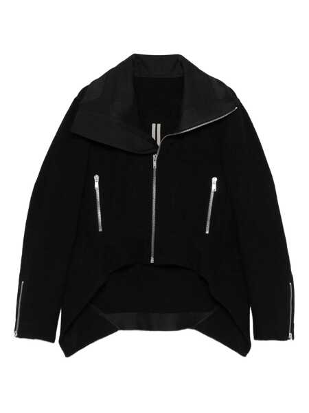 Geci Rick Owens Rick Owens Zip-Up Jacket Black Femei (BM 18627261) 1