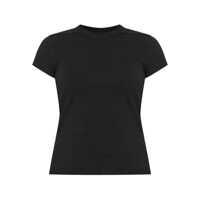 Tricouri Rick Owens Short-Sleeved Cotton T-Shirt Femei