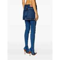 Imbracaminte Dama pagina 11 - Fuste Diesel Diesel De-Ron Skirt BLUE Femei (BM 18627342) - B-mall.ro