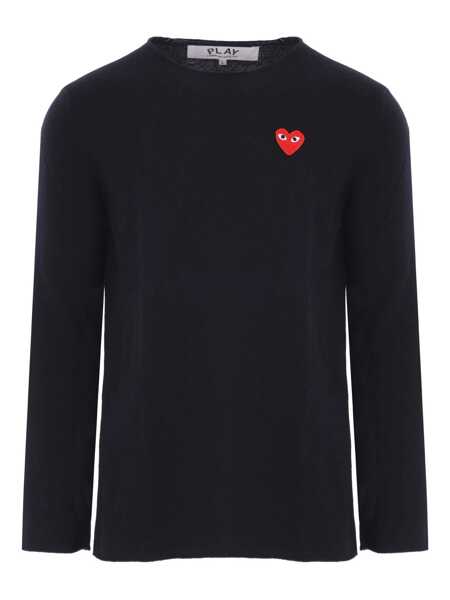 Pulovere Comme des Garons Comme Des Garons Play Sweaters Black Femei (BM 18627687) 1