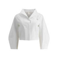 Camasi Givenchy Cropped Poplin Shirt Femei