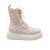 AGL Agl Quilted Leather Ankle Boot Beige