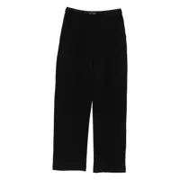 Pantaloni casual Emporio Armani Cotton Blend Trousers Femei