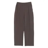 Pantaloni casual Emporio Armani Cotton Blend Trousers Femei