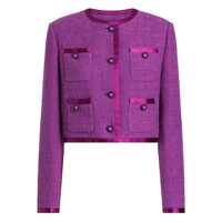 Geci Dolce & Gabbana Violet Cotton Casual Jacket Femei