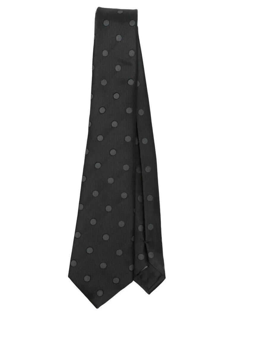 Cravate Giorgio Armani Giorgio Armani Tie Accessories Black Barbati (BM 18629514) 1