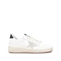 Sneakers Golden Goose "Ballstar 2" Leather Upper And Spur Suede Star Shiny Leather Heel. Shoes Femei