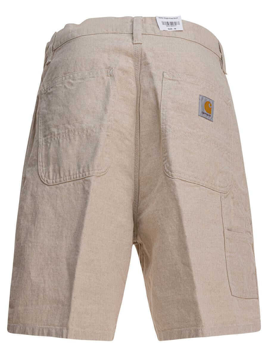 Pantaloni Carhartt Carhartt Wip Short Walter Single Knee Beige Barbati (BM 18629949) 2