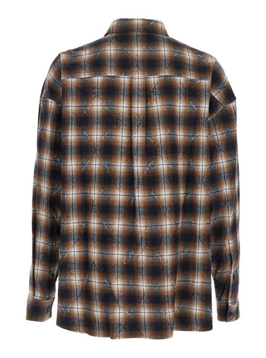 Camasi JUUN.J Multicolor Shirt With Classic Collar And All-Over Check Motif In Cotton Man MULTICOLOR Barbati (BM 18630105) 2