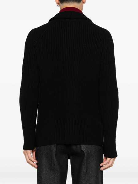 Pulovere Tagliatore Tagliatore Sweaters Black Barbati (BM 18630126) 4