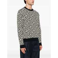 Pulovere Moncler pentru Barbati - Pulovere Moncler Moncler Jacquard Cotton Sweater BLUE Barbati (BM 18630258) - B-mall.ro