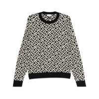 Pulovere Moncler Jacquard Cotton Sweater Barbati