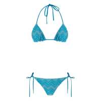 Costume de baie Missoni Zig Zag Lamé Bikini Femei