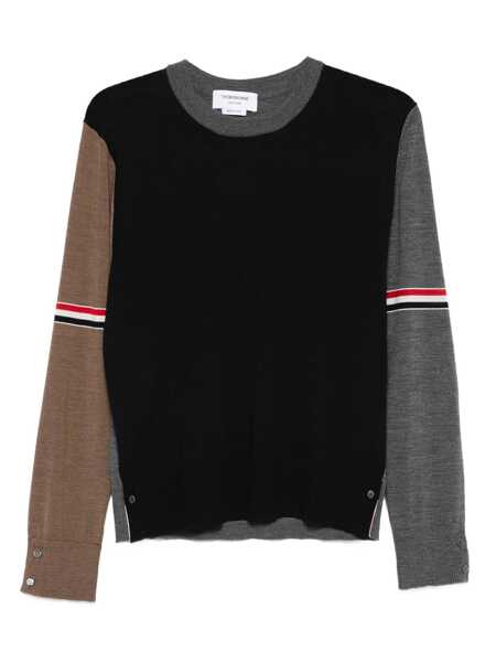 Pulovere Thom Browne Thom Browne Sweaters & Knitwear Blue Barbati (BM 18630897) 1