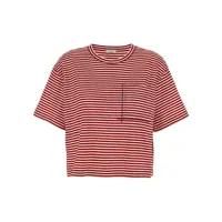 Tricouri Brunello Cucinelli 'Shiny Pocket Detail' T-Shirt Femei