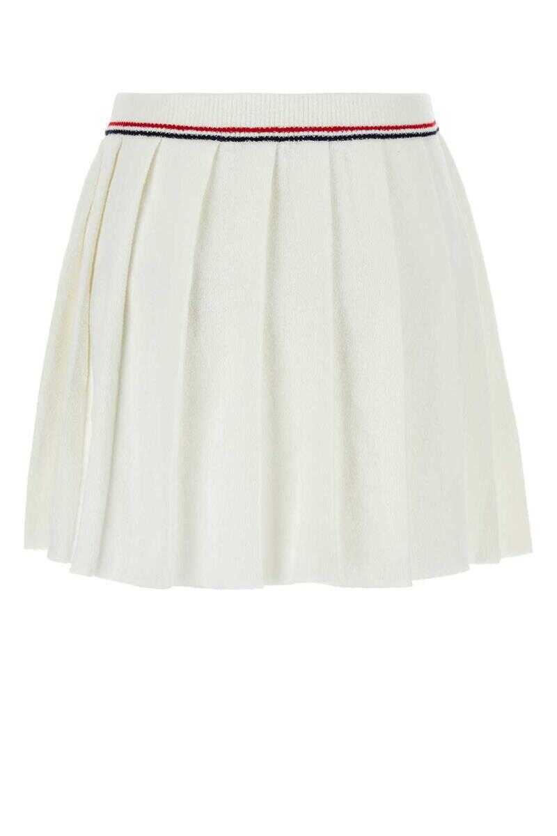 Fuste Miu Miu Miu Miu Skirts WHITE Femei (BM 18631089) 2