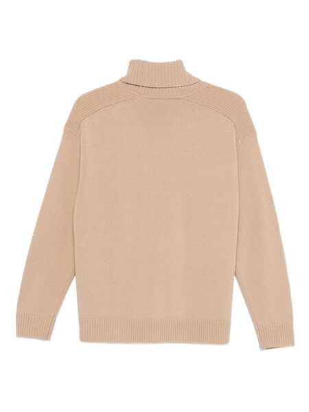 Pulovere SEVENTY Seventy Roll-Neck Sweater In Wool And Cashmere Beige Femei (BM 18631200) 2