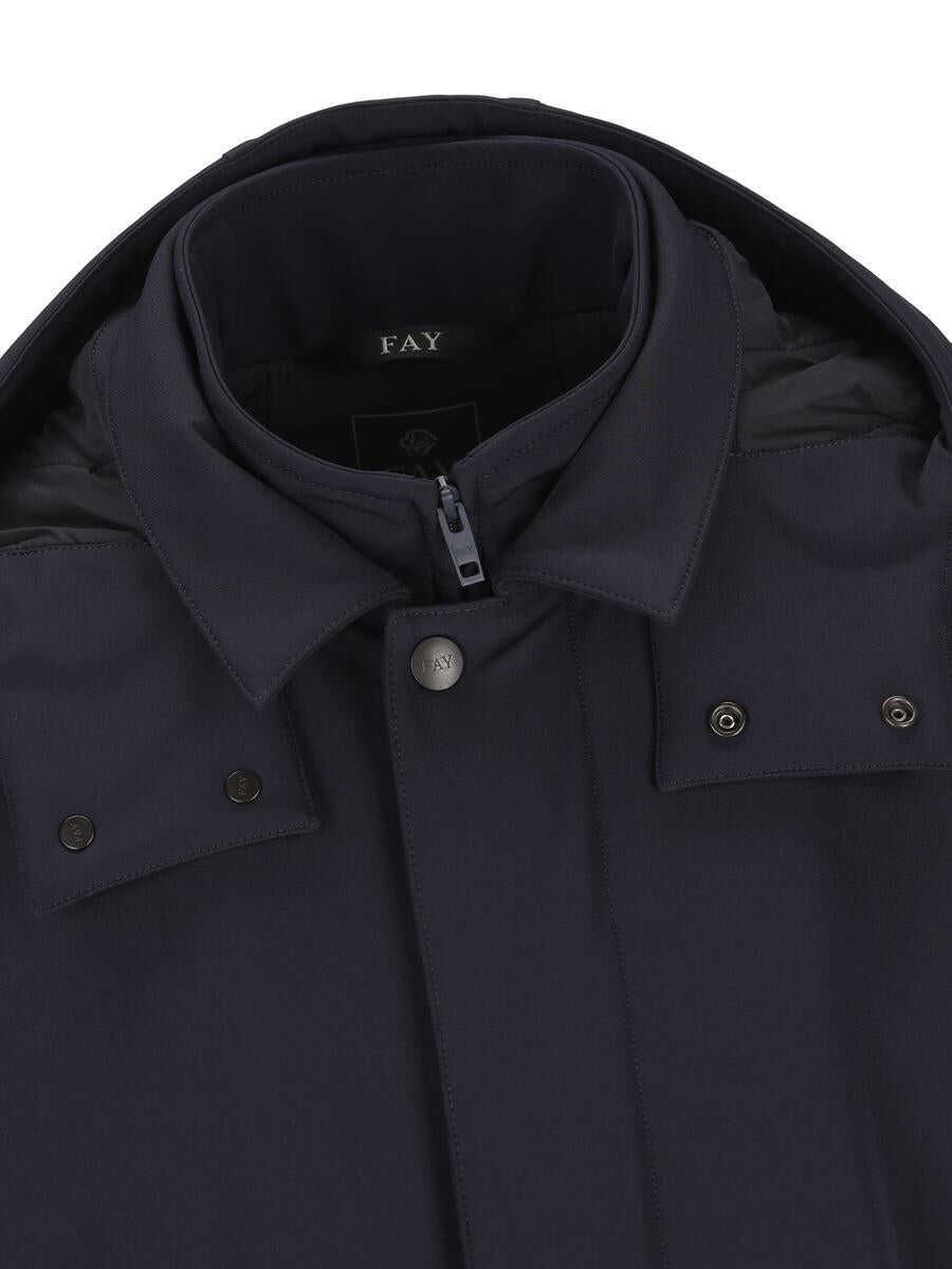 Paltoane Fay Fay Coats BLUE Barbati (BM 18631419) 3