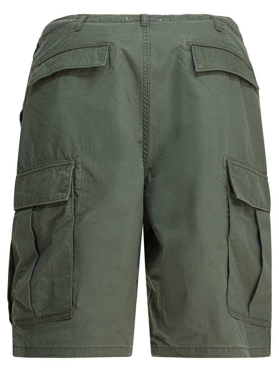Pantaloni NONNATIVE Nonnative Trooper 6P Cargo Short GREEN Barbati (BM 18631449) 2