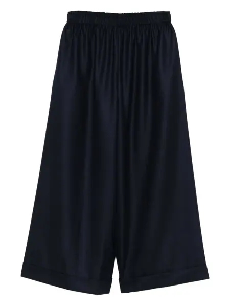 Pantaloni casual DANIELA GREGIS Daniela Gregis Wool Pajama Trousers BLUE Femei (BM 18631497) 2