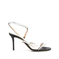 Sandale MACH & MACH Mach & Mach Sirene Satin Round Toe Pearl Sandals Shoes