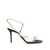 MACH & MACH Mach & Mach Sirene Satin Round Toe Pearl Sandals Shoes Black