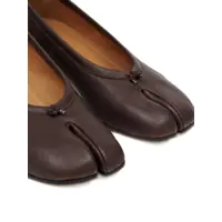 Balerini Maison Margiela Dama - Balerini Maison Margiela Maison Margiela Ballerina Shoes In Soft Textured Leather BROWN Femei (BM 18632052) - B-mall.ro