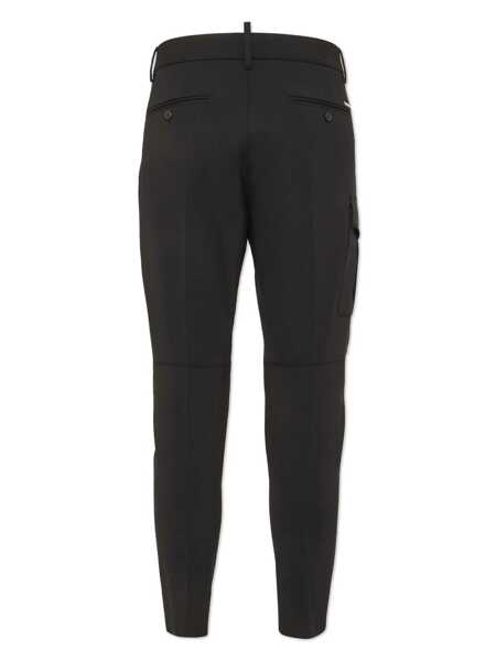 Pantaloni DSQUARED2 DSQUARED2 Pants Black Barbati (BM 18632271) 2