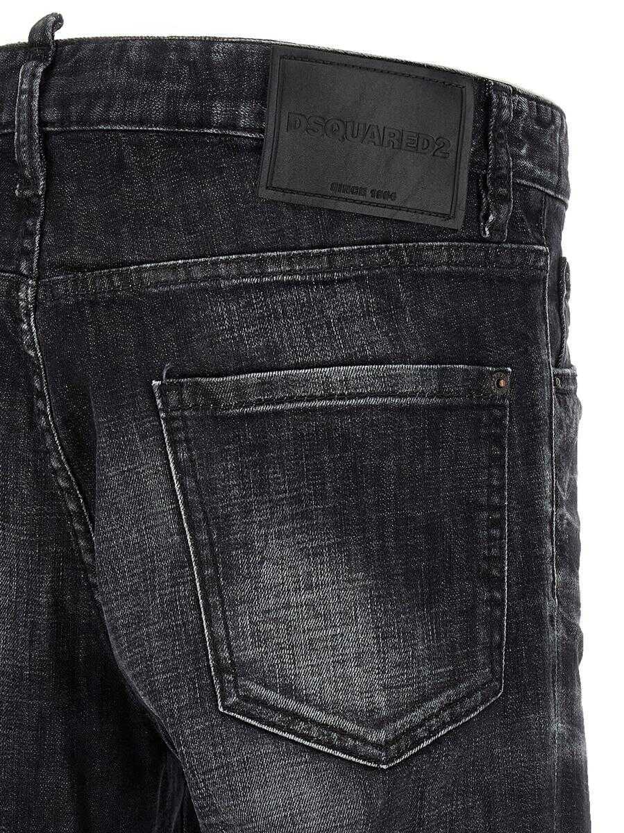 Blugi DSQUARED2 DSQUARED2 Cool Guy Jeans Black Barbati (BM 18632394) 4