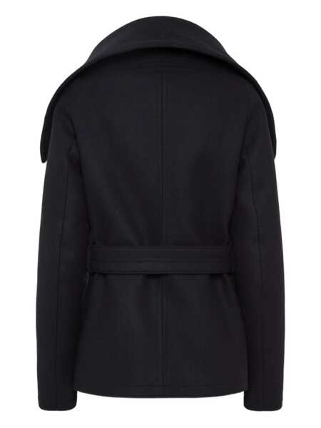 Geci DSQUARED2 DSQUARED2 Peacoat Robe Coat BLUE Femei (BM 18632397) 2