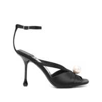 Pantofi cu toc Jimmy Choo Siva 95 Satin Sandals Femei