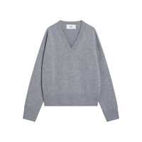 Pulovere AMI Paris Puff Logo Patch Sweater Barbati